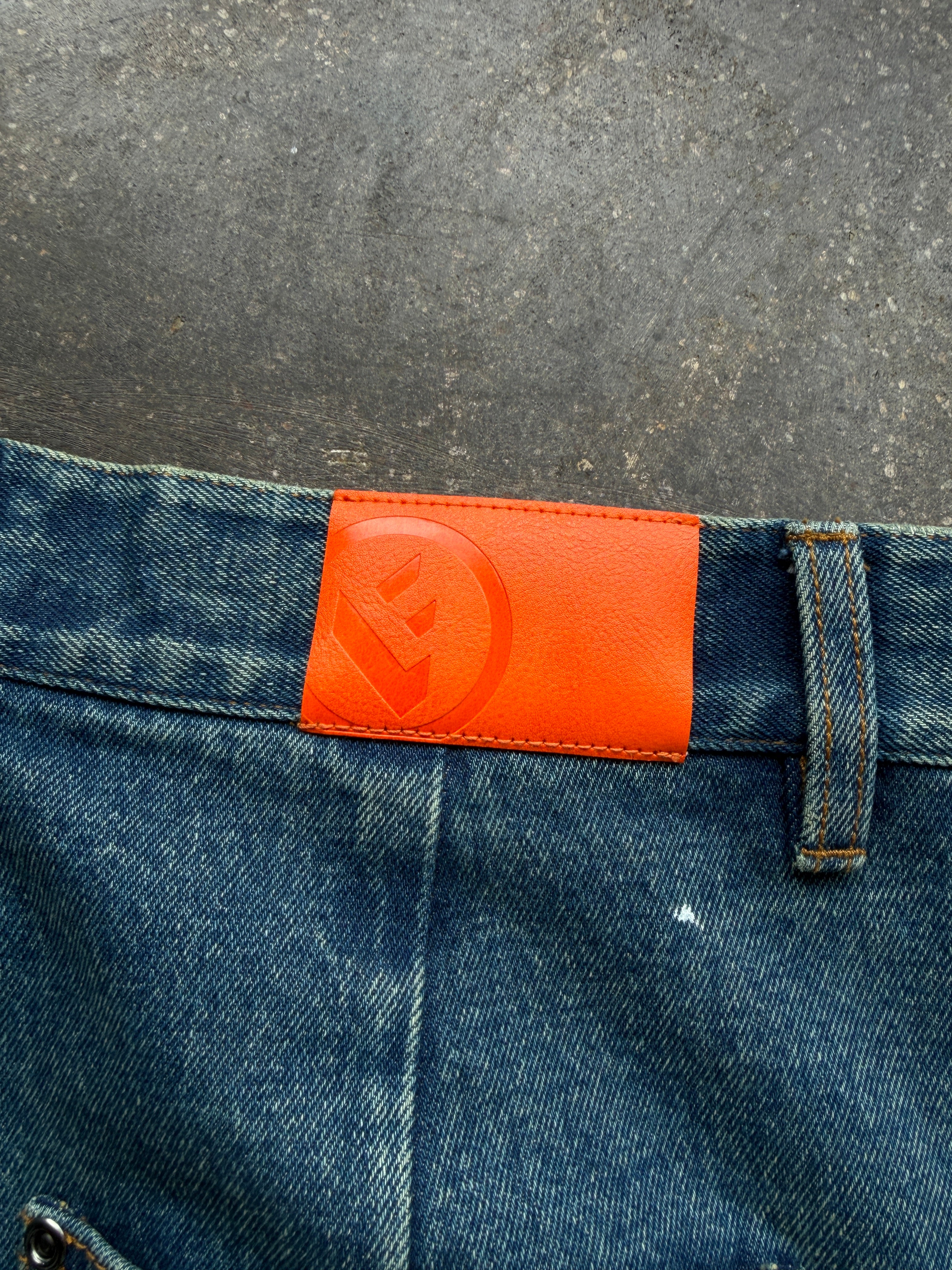 PAINT SPLATTER DOUBLE KNEE DENIM - Image 7