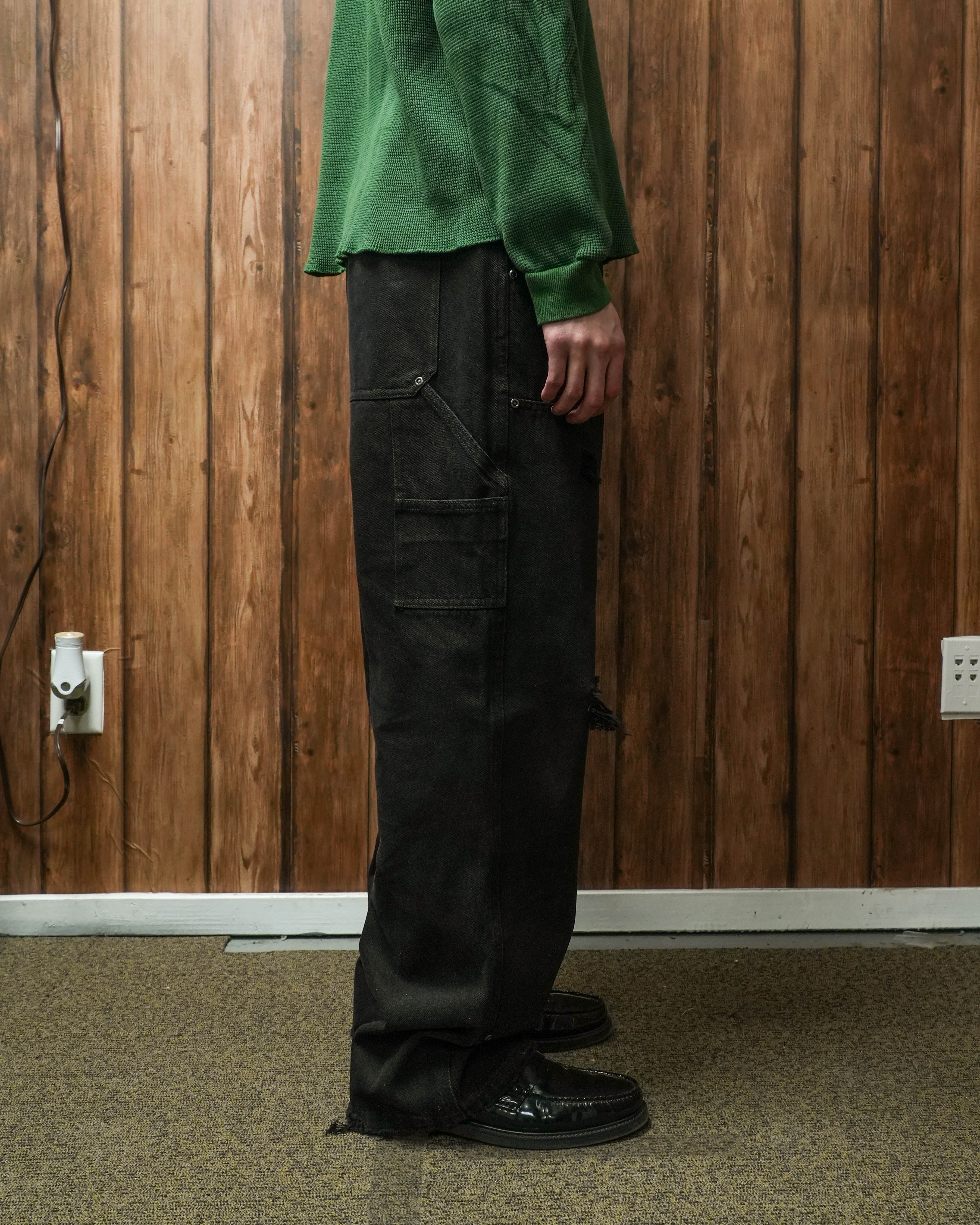 THRASHED DOUBLE KNEE DENIM - Image 5